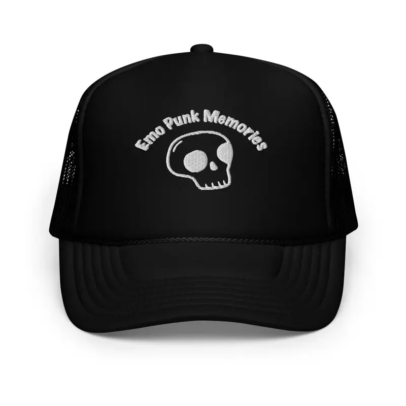 Emo Punk Memories Skull