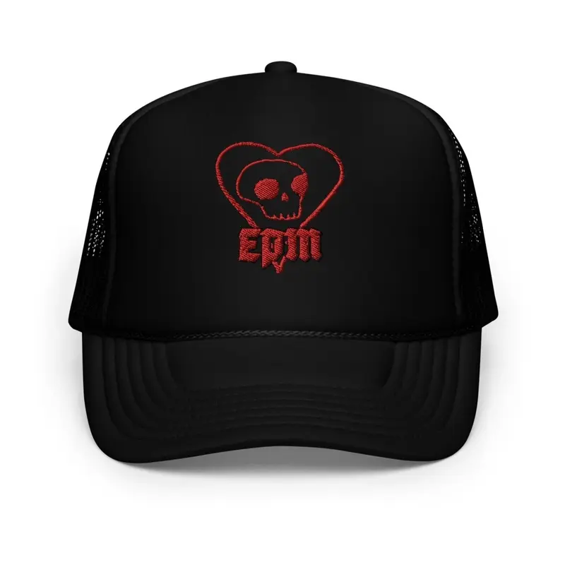 EPM heart skull hat